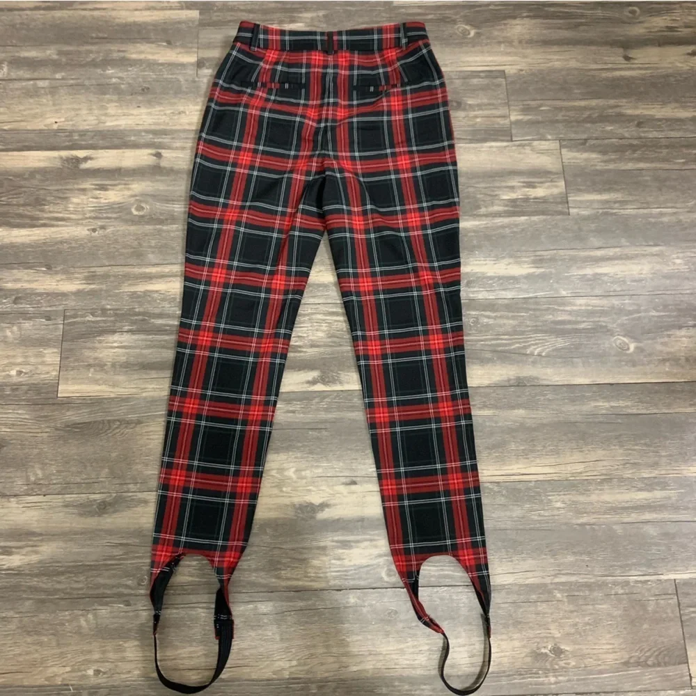 Express Plaid Stirrup Pants